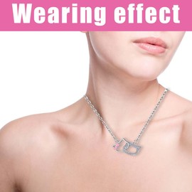 WBZOWRB Women's Necklace, Cat Necklace for Girls, Women, Gifts for Women, 1 Piece, bronze