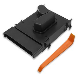 56049433AE Front Left Driver Side Power Seat Switch Fit for 2011-2016 Chrysler 200 300 for Jeep Cherokee for Dodge Avenger Challenger Charger Ram 1500 2500 Seat Control Switch