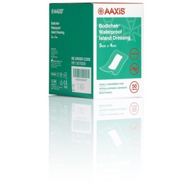 Bodichek Waterproof Film Island Dressing, 50 Pieces, 5 x 4 cm Size