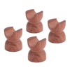 4PCS HiFi Speaker Cable Wire Bracket Wooden Shockproof Insulation HiFi