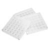 3pcs 36 Grids Acrylic Magnetic Shell Display Case Decorative Shell