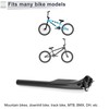 RATCHROLL 1 Pc Universal Bike Seat Posts 27.2x300mm Bike Saddle