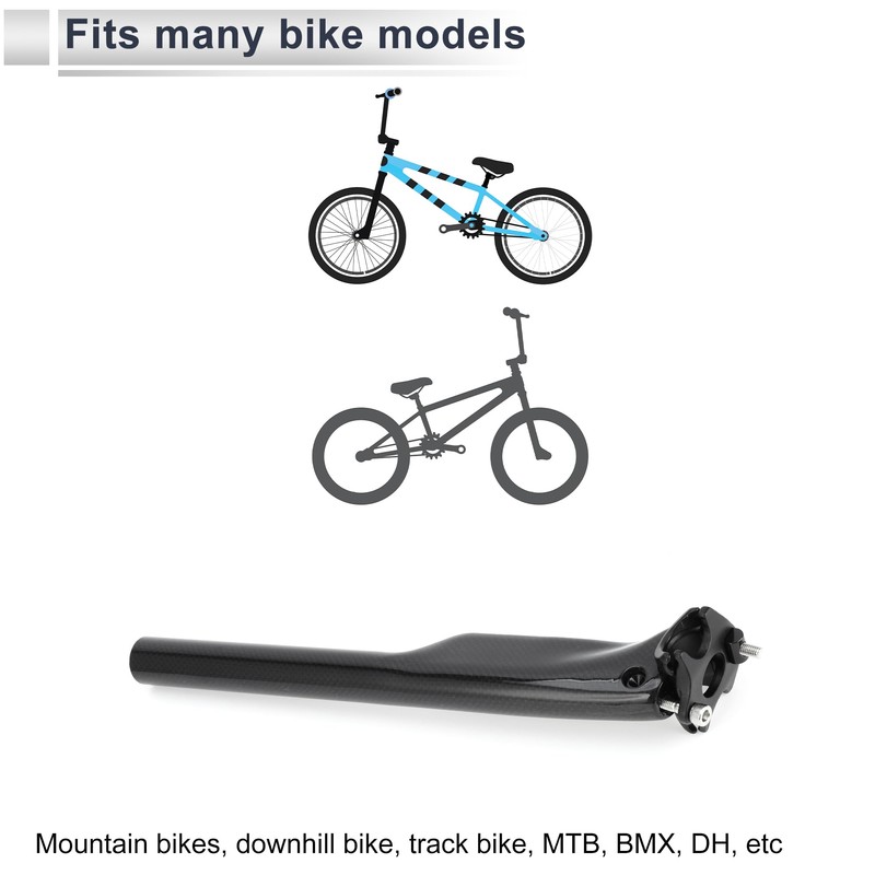 RATCHROLL 1 Pc Universal Bike Seat Posts 27.2x300mm Bike Saddle