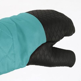 Dulton A515-543BL Gratton Oven Gloves, Blue, Cotton, Potholder, Kitchen Mittens, Height 12.2 inches (310 mm), Width 6.9 inches (175 mm), Depth 1.2 inches (30 mm)