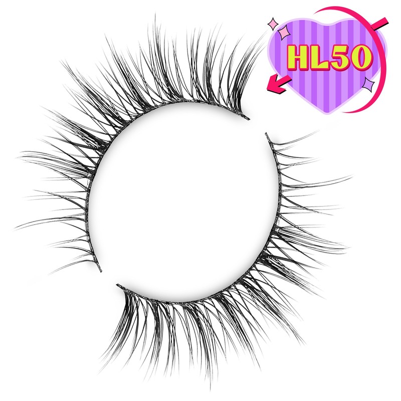 Natural Eyelashes, Wispy Eye Lashes, Gradient Volume Lashes, Natural Look,