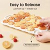 Vinino 2Pack Mini Silicone Muffin Pans for Baking with Metal