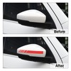 SINGARO Car Rear View Mirror Stickers Decor Car Body Sticker