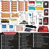 152 PCS Waterproof First Aid Kit, Portable Small Boat Dry