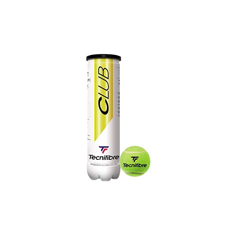 Tecnifibre Club Tennis Balls (4 balls)