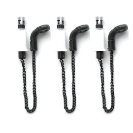 3 TBNS Bite Indicators Bobbins Carp fishing Tackle for Bite Alarms and bank sticks (White)