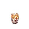 H&h Set of 6 Bicchieri Veneziano in vetro decorato multicoloured