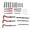 75Pcs Thread Repair Kit Restore Tool Spanner Wrench Twist Drill