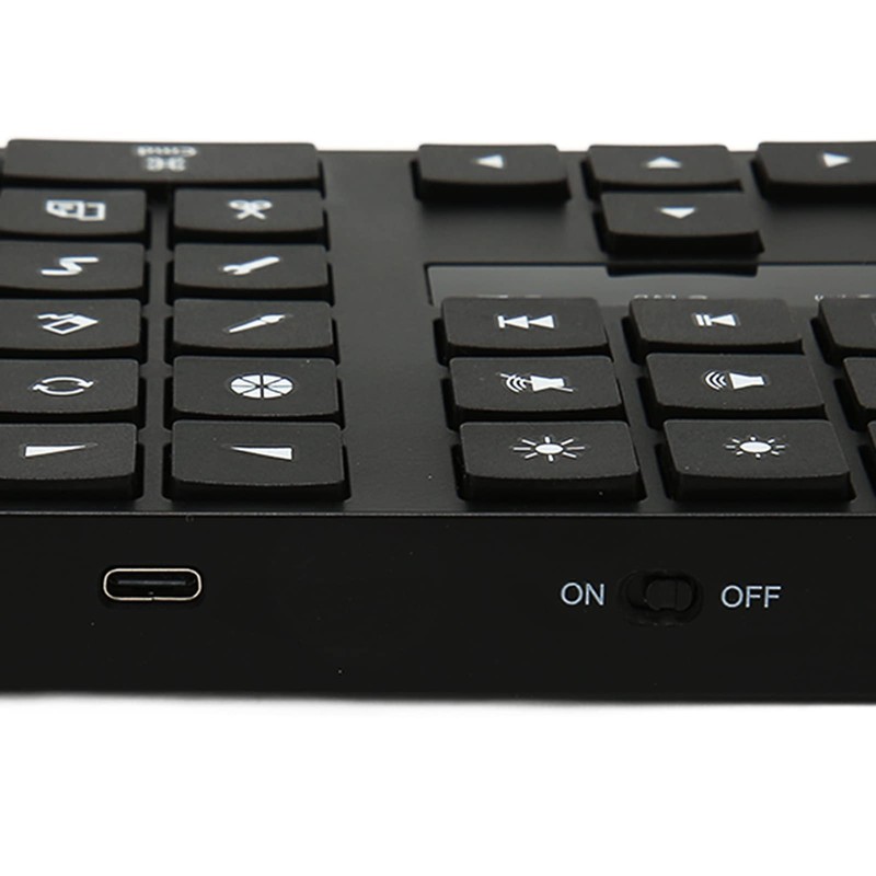 BT5.0 Drawing Keyboard for Procreate, 35 Keys One Handed Wireless