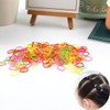 여러컬러 고무맨드 머리끈 고무줄 700P 컬러고무줄 머 (WFHMY30) Multi-color Rubber Hair Ties 700P Color Rubber Bands (WFHMY30)
