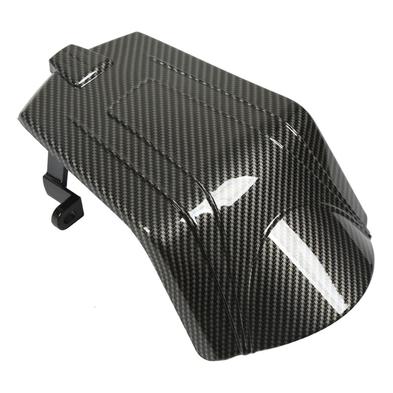 Motorcycle Front Wiring Box Cover Carbon Fiber Grain Strong Strength