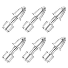 MECCANIXITY Propeller Adapter RC Plane Airplane Spinners, 3/3.17mm Aperture and 5mm Output Axle Propeller Adapter Saver for Shaft Brushless Motor Speed Controllers, Pack of 6