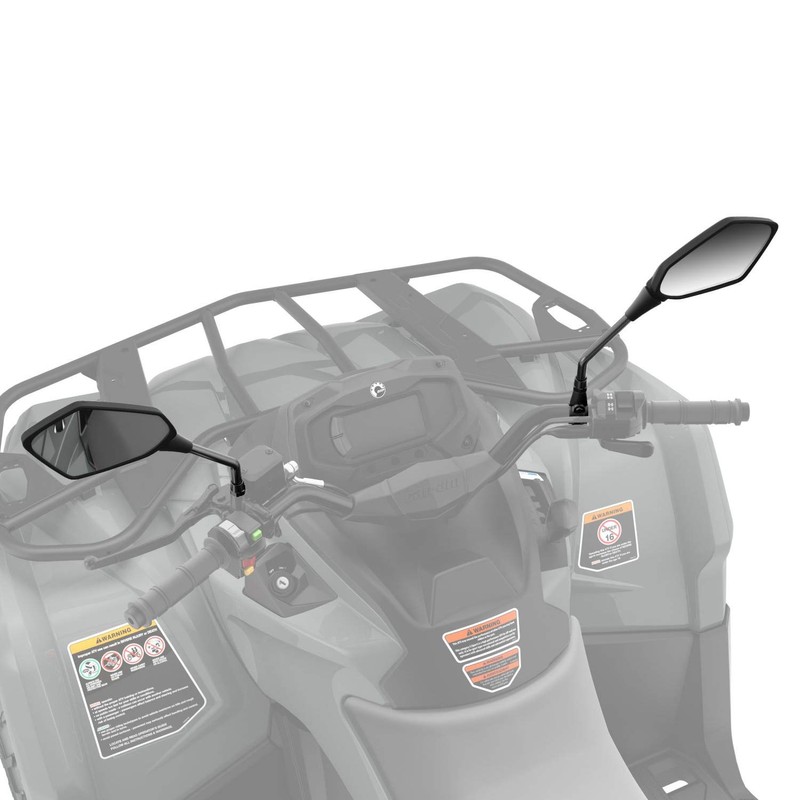 Can-Am New OEM, G2 G2L G2S Adjustable Handlebar Convex Mirrors,