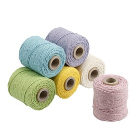 Filani Lieblingsgarn premium cotton yarn, 1 mm x 65 m, for macramé and crafts