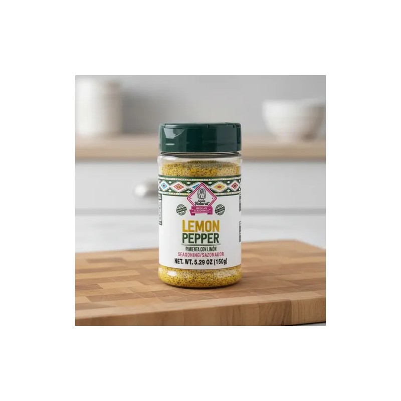 Sazonador Lemon Pepper En Polvo Sazón Natural 150g