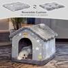 Jiupety Indoor Dog House for Small Dog, Dog Cave Bed