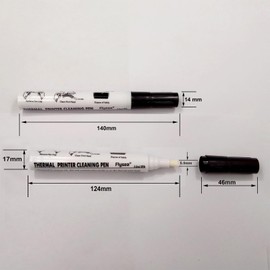 Starsouce 5 Pack Thermal Printer Printhead Cleaning Pens Printer Head Cleaning Pen for Card Thermal Printer Head Cleaning Pen Kit