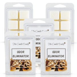 The Candle Daddy Odor Eliminator - Smoke/Odor Eliminating Wax Melt - Maximum Scented Wax Cubes/Melts- 5 Packs -10 Ounces Total- 30 Cubes