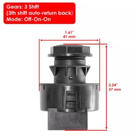 Can-Am Ignition Switch Key for Can-Am Oem 710000238 710001030 710001029