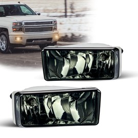 SPIEGEER - Conjunto de luces antiniebla para Chevy Silverado 2007, 2008, 2009, 2010, 2011, 2012, 2013, 2014, 2015, kit de repuesto para avalancha 2007-2013, Suburban 2015-2020 con H16 12V 19