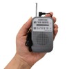 Ohm Electric OHM AudioComm AM/FM Pocket Radio, Gray RAD-P132N-H 03-5522