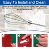 Hand Mixer Whisk for Kitchenaid Hand Mixer Attachments KHMPW,KHM7210, KHM512,