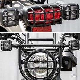 WOOGA Motorcycle Headlight lampshade Grill Cover,Turn Signal Grill Cover,Tail Light Grill Cover fit for Ho&nda Hunter Cub 125 CT125 Trail 125 20-23 (6PCS-1 Set)