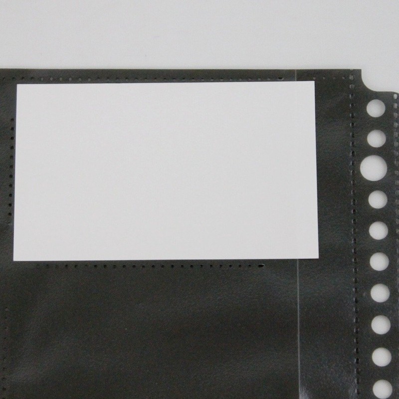 テージー 名刺スペアポケット 黒台紙 NC-40S