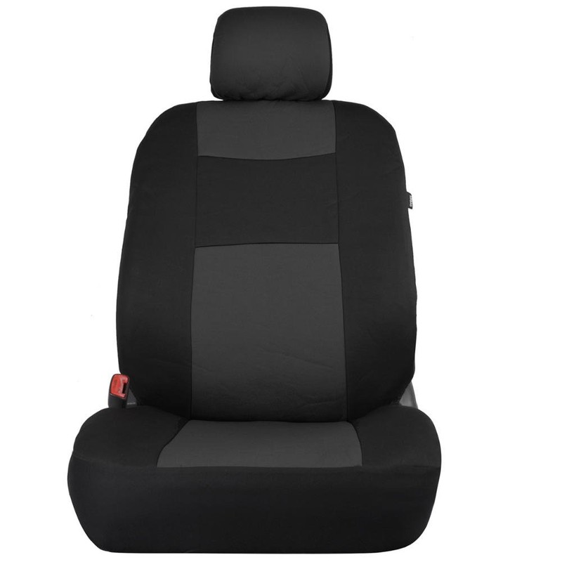 BDK PolyPro Car Seat Covers Full Set in Charcoal on