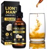 Lions Mane Mushroom Supplement Drops - Organic Lion's Mane Mushroom