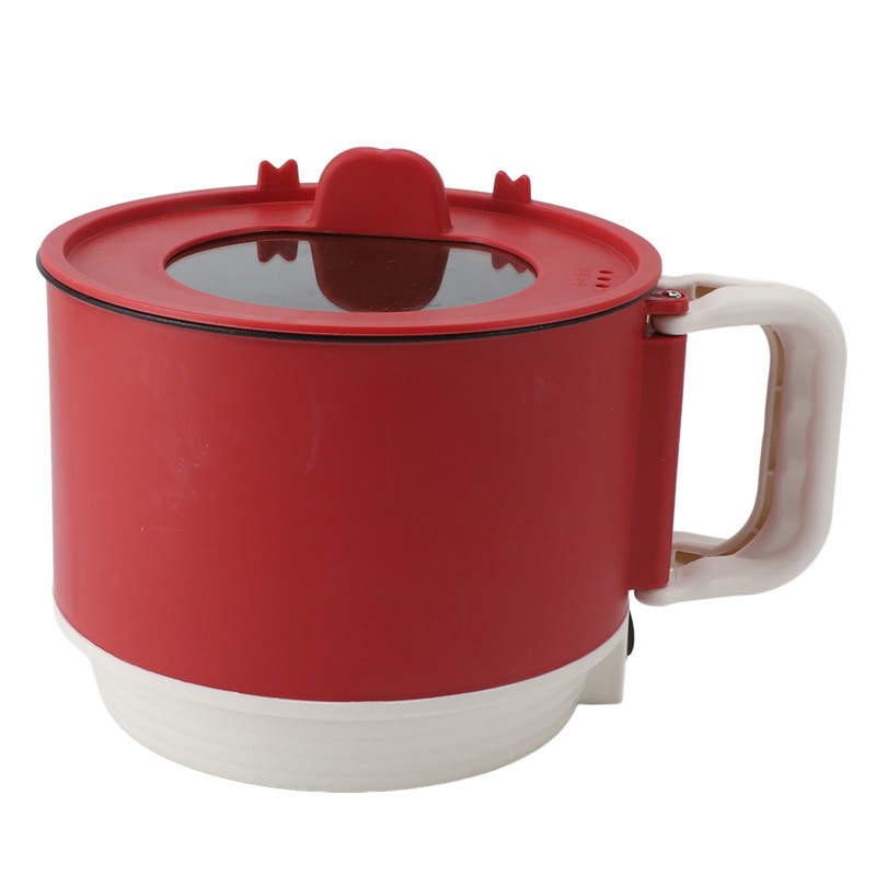 1.8L Electric Cooking Pot Multifunction Efficient Prevents Stick Foldable Handle