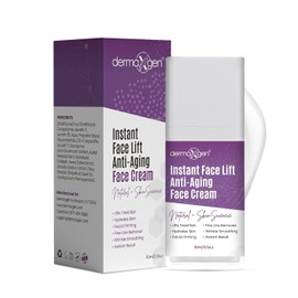 DERMAXGEN Instant Face Lift Cream – Anti-Aging Solution for Neck, Chest & Sagging Skin – Face Lift Cream Firming Instant for a Smoother, More Lifted & Refreshed Appearance – 0.5 oz / 15ml