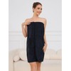 Air Curvey Women's Soft Wrap Towel Shower Wrap Robe Lightweight