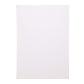 Baker Ross AW791 Blank A4 (Pack of 4) Primed and Stretched Canvas Perfect for Painting and Artist Work, White