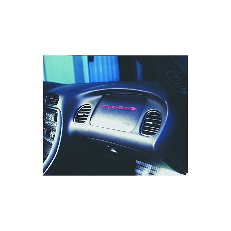 1997-2004 Silver Corvette Side Dash Letters