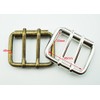 5Afashion 1 9/16"(40mm) Replacement Roller Belt Buckle,Double Pin DIY Leathercraft