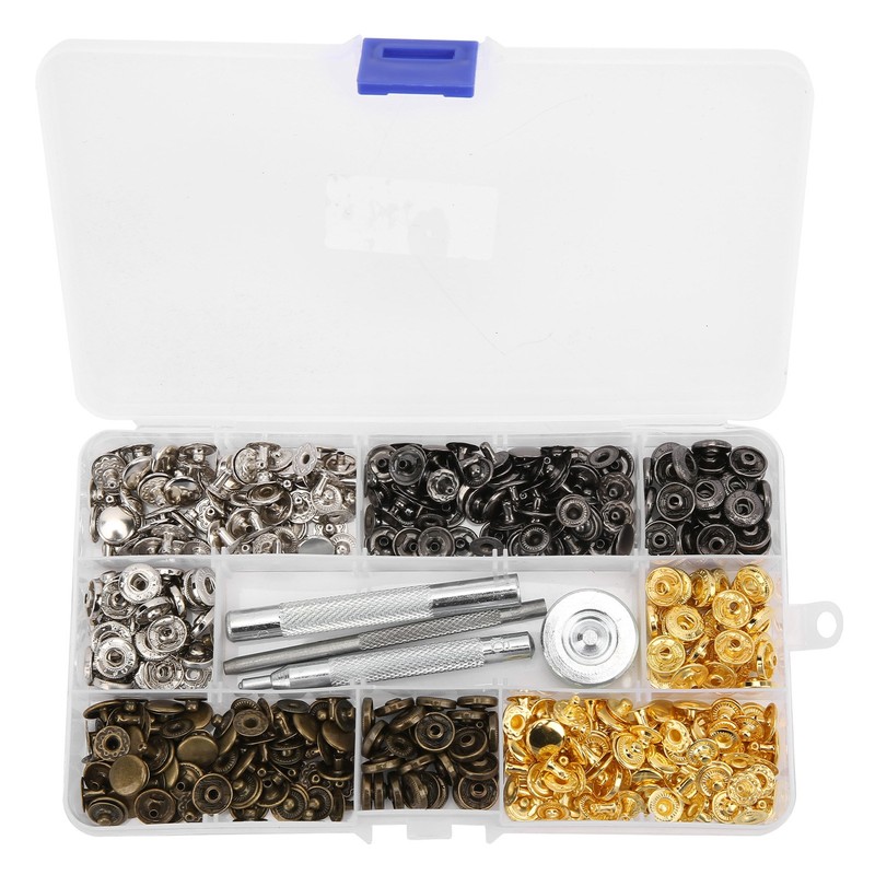 Sewing Buttons Practical Lightweight Iron Snaps Replaceable Clothes Decoration for