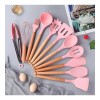 KFMX Set 12 Utensilios Para Cocina, Hogar De Silicona