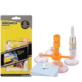 SAMADEX Renewed DIY Windscreen Repair Kit Auto Accessories Glass Crack Repair | Car Auto Windshield Repair | Quick Fix for Fixing Chips | Repairing for Car & Phone Screen