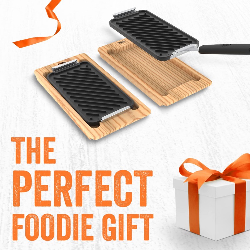 Yukon Glory™ SEAR 'N SERVE Set (BBQ Cast Iron Grill