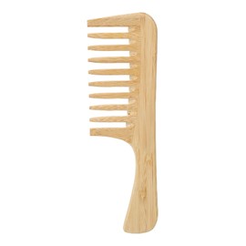Wide Tooth Hair Comb, Wooden Hair Brush for Man and Woman Unbrush Detangling Hair and Beard, Big Tooth Comb for Hair Salon Home and Travel Use