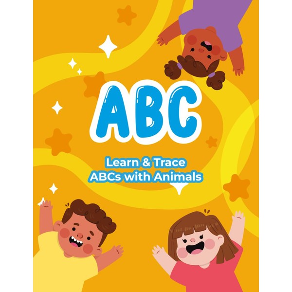 52 Tracing Pages with Animal Facts: ABC, Learn & Trace,