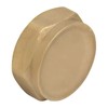 1 1/4" Brass Threaded Cap
