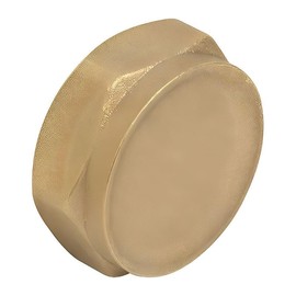 1 1/4" Brass Threaded Cap