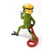 Sweet Fire Brigade Frog with Hose Decorative Figurine Decoration Decorative