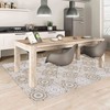 Thickened Frosted Vinyl Floor Wall Tile Sticker, Self-Adhesive Peel and